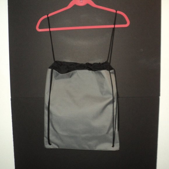 Leed's Bags New Leeds Coil Cinch Bag Tote Sport Backpack Black Gray 45 X 175 32538 Poshmark